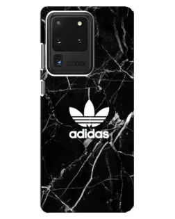 Чехол для Samsung Galaxy S20 Ultra с картинкой «Белый мрамор Adidas» Чехол для Samsung Galaxy S20 Ultra с картинкой «Белый мрамор Adidas»