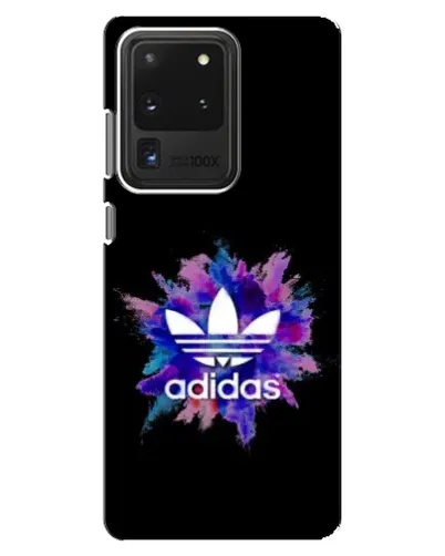Чехол для Samsung Galaxy S20 Ultra с картинкой «Взрыв красок Adidas»