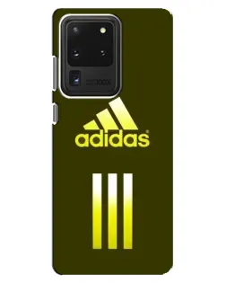 Чехол для Samsung Galaxy S20 Ultra с картинкой «Оливковый градиент Adidas»