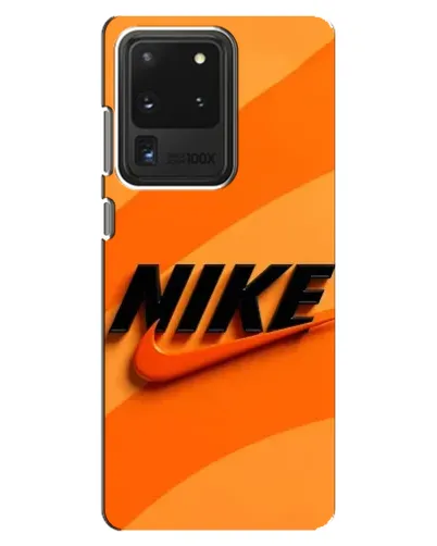 Чехол для Samsung Galaxy S20 Ultra с картинкой «Оранжевый драйв Nike» Чехол для Samsung Galaxy S20 Ultra с картинкой «Оранжевый драйв Nike»