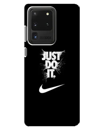Чехол для Samsung Galaxy S20 Ultra с картинкой «Текстовый принт Nike» Чехол для Samsung Galaxy S20 Ultra с картинкой «Текстовый принт Nike»