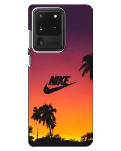 Чехол для Samsung Galaxy S20 Ultra с картинкой «Nike на закате солнца» Чехол для Samsung Galaxy S20 Ultra с картинкой «Nike на закате солнца»