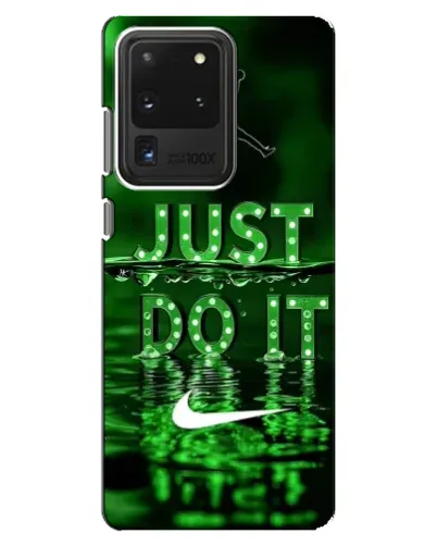 Чехол для Samsung Galaxy S20 Ultra с картинкой «Зеленый неоновый Nike» Чехол для Samsung Galaxy S20 Ultra с картинкой «Зеленый неоновый Nike»