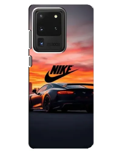 Чехол для Samsung Galaxy S20 Ultra с картинкой «Nike и суперкар» Чехол для Samsung Galaxy S20 Ultra с картинкой «Nike и суперкар»