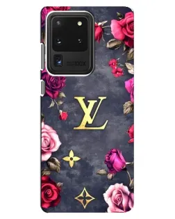 Чехол для Samsung Galaxy S20 Ultra с картинкой «Цветочный Louis Vuitton» Чехол для Samsung Galaxy S20 Ultra с картинкой «Цветочный Louis Vuitton»