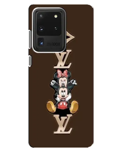 Чехол для Samsung Galaxy S20 Ultra с картинкой «LV и Микки Маус»