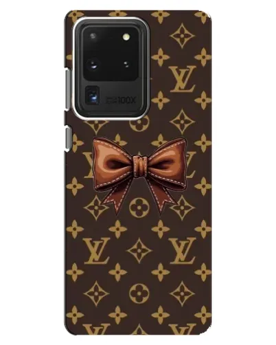 Чехол для Samsung Galaxy S20 Ultra с картинкой «LV с бантом»