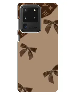 Чехол для Samsung Galaxy S20 Ultra с картинкой «LV — кофейный атлас»