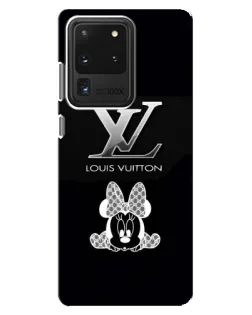 Чехол для Samsung Galaxy S20 Ultra с картинкой «LV и Минни Маус»