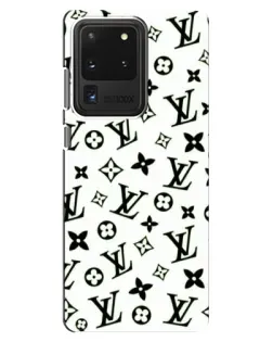Чехол для Samsung Galaxy S20 Ultra с картинкой «Монохромный хаос LV»
