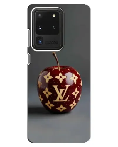 Чехол для Samsung Galaxy S20 Ultra с картинкой «Красное яблоко LV»
