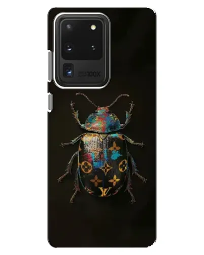 Чехол для Samsung Galaxy S20 Ultra с картинкой «LV — мраморный принт»