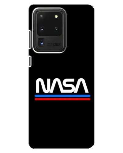 Чехол для Samsung Galaxy S20 Ultra с картинкой «NASA — классика Red Blue» Чехол для Samsung Galaxy S20 Ultra с картинкой «NASA — классика Red Blue»