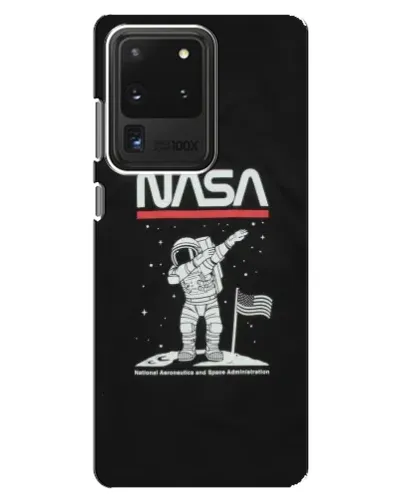 Чехол для Samsung Galaxy S20 Ultra с картинкой «NASA — шагаем по Луне» Чехол для Samsung Galaxy S20 Ultra с картинкой «NASA — шагаем по Луне»