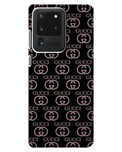 Чехол для Samsung Galaxy S20 Ultra с картинкой «Классическая монограмма Gucci»