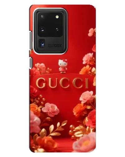 Чехол для Samsung Galaxy S20 Ultra с картинкой «Gucci — золотой сад»