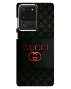 Чехол для Samsung Galaxy S20 Ultra с картинкой «Gucci — стеганый черный» Чехол для Samsung Galaxy S20 Ultra с картинкой «Gucci — стеганый черный»