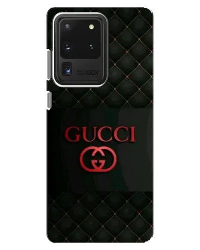 Чехол для Samsung Galaxy S20 Ultra с картинкой «Gucci — стеганый черный»