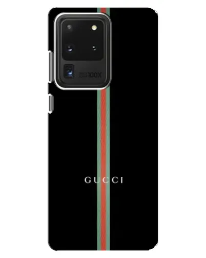 Чехол для Samsung Galaxy S20 Ultra с картинкой «Gucci — строгая линия» Чехол для Samsung Galaxy S20 Ultra с картинкой «Gucci — строгая линия»
