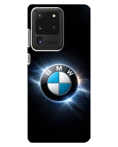 Чехол для Samsung Galaxy S20 Ultra с картинкой «BMW — неоновое сияние» Чехол для Samsung Galaxy S20 Ultra с картинкой «BMW — неоновое сияние»