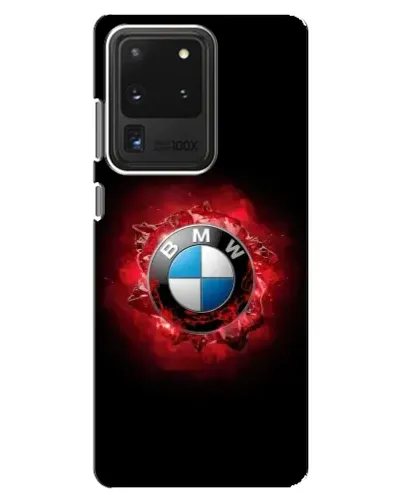 Чехол для Samsung Galaxy S20 Ultra с картинкой «Логотип BMW — вспышка» Чехол для Samsung Galaxy S20 Ultra с картинкой «Логотип BMW — вспышка»