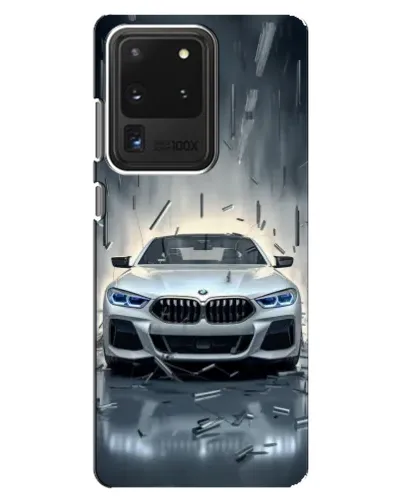 Чехол для Samsung Galaxy S20 Ultra с картинкой «BMW в свете фар» Чехол для Samsung Galaxy S20 Ultra с картинкой «BMW в свете фар»
