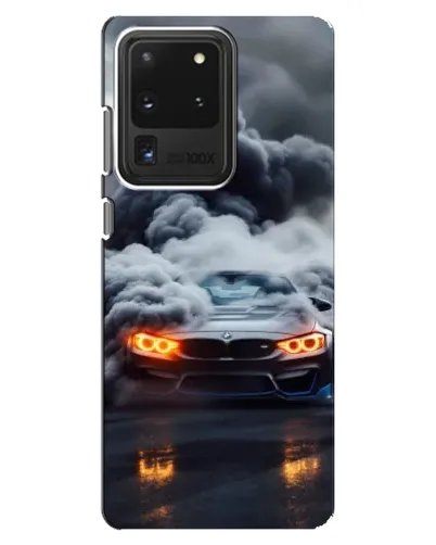 Чехол для Samsung Galaxy S20 Ultra с картинкой «BMW в дыму» Чехол для Samsung Galaxy S20 Ultra с картинкой «BMW в дыму»