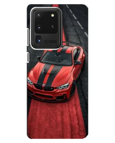 Чехол для Samsung Galaxy S20 Ultra с картинкой «BMW на красной дорожке» Чехол для Samsung Galaxy S20 Ultra с картинкой «BMW на красной дорожке»