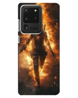 Чехол для Samsung Galaxy S20 Ultra с картинкой «BMW — скорость в дожде» Чехол для Samsung Galaxy S20 Ultra с картинкой «BMW — скорость в дожде»