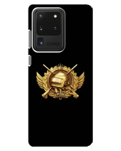 Чехол для Samsung Galaxy S20 Ultra с картинкой «PUBG — оранжевый градиент» Чехол для Samsung Galaxy S20 Ultra с картинкой «PUBG — оранжевый градиент»