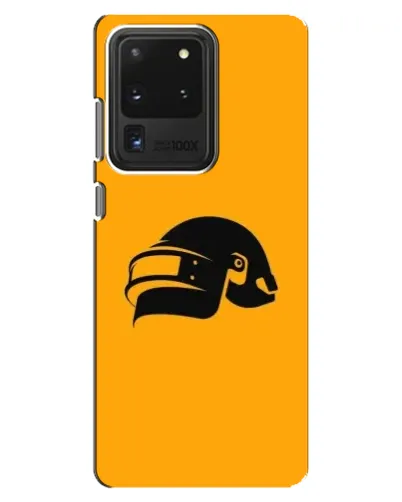 Чехол для Samsung Galaxy S20 Ultra с картинкой «PUBG — золотой шлем» Чехол для Samsung Galaxy S20 Ultra с картинкой «PUBG — золотой шлем»
