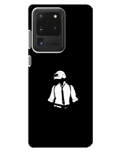 Чехол для Samsung Galaxy S20 Ultra с картинкой «PUBG — белый шлем» Чехол для Samsung Galaxy S20 Ultra с картинкой «PUBG — белый шлем»
