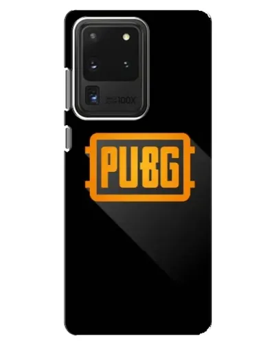 Чехол для Samsung Galaxy S20 Ultra с картинкой «PUBG — рамка лого» Чехол для Samsung Galaxy S20 Ultra с картинкой «PUBG — рамка лого»