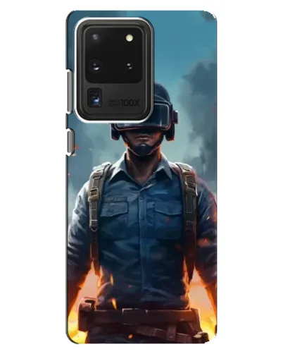 Чехол для Samsung Galaxy S20 Ultra с картинкой «PUBG — реалистичный герой» Чехол для Samsung Galaxy S20 Ultra с картинкой «PUBG — реалистичный герой»
