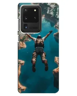 Чехол для Samsung Galaxy S20 Ultra с картинкой «PUBG — свободное падение» Чехол для Samsung Galaxy S20 Ultra с картинкой «PUBG — свободное падение»
