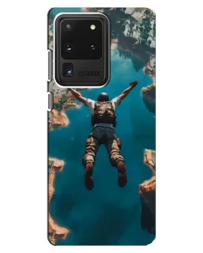 Чехол для Samsung Galaxy S20 Ultra с картинкой «PUBG — свободное падение» Чехол для Samsung Galaxy S20 Ultra с картинкой «PUBG — свободное падение»