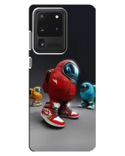 Чехол для Samsung Galaxy S20 Ultra с картинкой «Among Us — 3D стиль» Чехол для Samsung Galaxy S20 Ultra с картинкой «Among Us — 3D стиль»