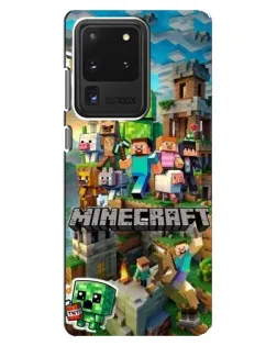 Чехол для Samsung Galaxy S20 Ultra с картинкой «Замок Minecraft» Чехол для Samsung Galaxy S20 Ultra с картинкой «Замок Minecraft»