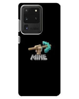 Чехол для Samsung Galaxy S20 Ultra с картинкой «Алмазная кирка» Чехол для Samsung Galaxy S20 Ultra с картинкой «Алмазная кирка»
