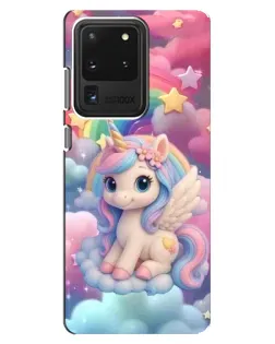 Чехол для Samsung Galaxy S20 Ultra с картинкой «Маленький единорог» Чехол для Samsung Galaxy S20 Ultra с картинкой «Маленький единорог»
