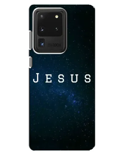 Чехол для Samsung Galaxy S20 Ultra с картинкой «Звездное небо Jesus» Чехол для Samsung Galaxy S20 Ultra с картинкой «Звездное небо Jesus»