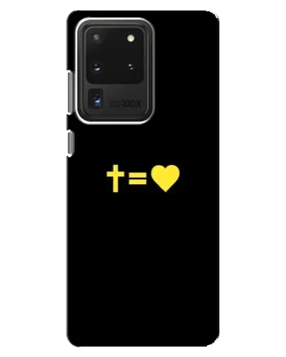 Чехол для Samsung Galaxy S20 Ultra с картинкой «Сердце и Крест» Чехол для Samsung Galaxy S20 Ultra с картинкой «Сердце и Крест»