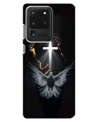 Чехол для Samsung Galaxy S20 Ultra с картинкой «Голубь и Свет» Чехол для Samsung Galaxy S20 Ultra с картинкой «Голубь и Свет»