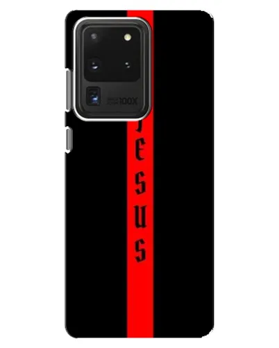 Чехол для Samsung Galaxy S20 Ultra с картинкой «Красная линия веры» Чехол для Samsung Galaxy S20 Ultra с картинкой «Красная линия веры»