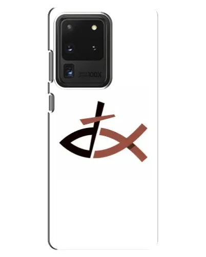 Чехол для Samsung Galaxy S20 Ultra с картинкой «Рыба и крест» Чехол для Samsung Galaxy S20 Ultra с картинкой «Рыба и крест»