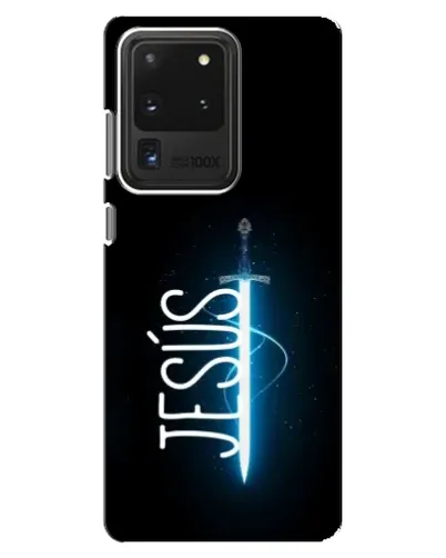 Чехол для Samsung Galaxy S20 Ultra с картинкой «Меч Духа Jesus» Чехол для Samsung Galaxy S20 Ultra с картинкой «Меч Духа Jesus»