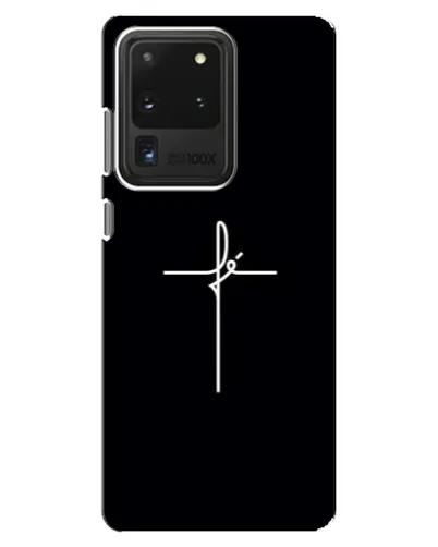 Чехол для Samsung Galaxy S20 Ultra с картинкой «Тонкий крест» Чехол для Samsung Galaxy S20 Ultra с картинкой «Тонкий крест»