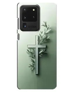 Чехол для Samsung Galaxy S20 Ultra с картинкой «Оливковая ветвь»