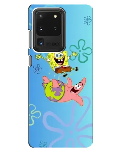 Чехол для Samsung Galaxy S20 Ultra с картинкой «Спанч Боб и Патрик» Чехол для Samsung Galaxy S20 Ultra с картинкой «Спанч Боб и Патрик»