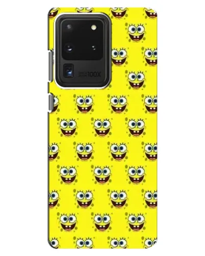 Чехол для Samsung Galaxy S20 Ultra с картинкой «Паттерн Губка Боб» Чехол для Samsung Galaxy S20 Ultra с картинкой «Паттерн Губка Боб»
